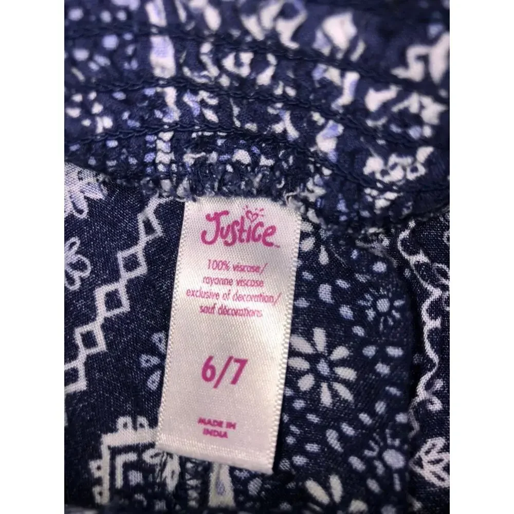 Justice Paper Bag Shorts 6/7